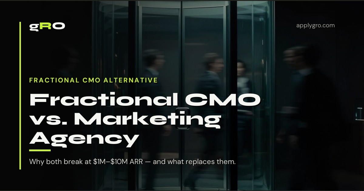 Fractional CMO vs. Marketing Agency