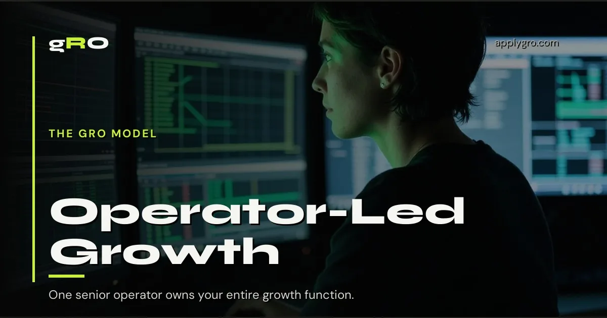 Operator-Led Growth — The Model