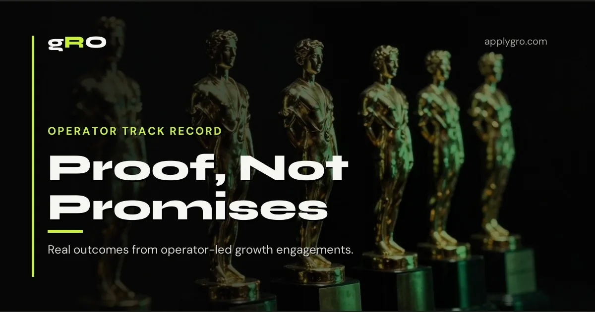 Results — Operator Track Record