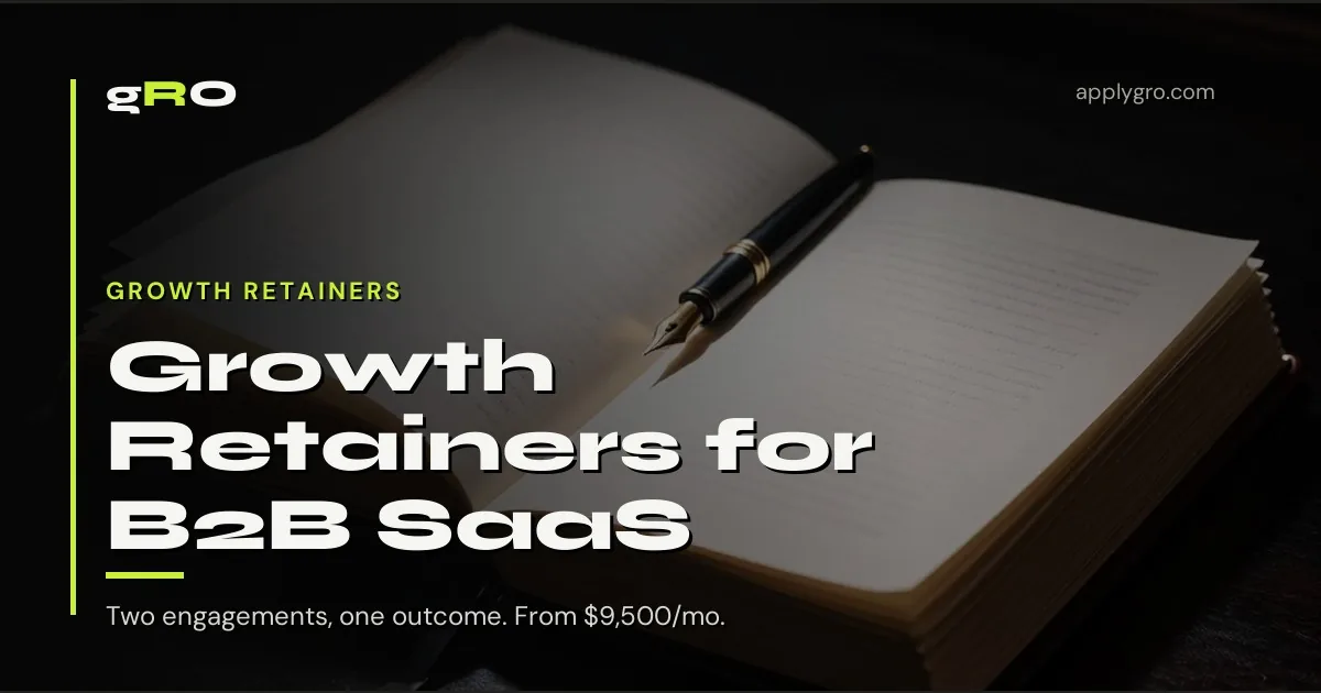 Services & Growth Retainers