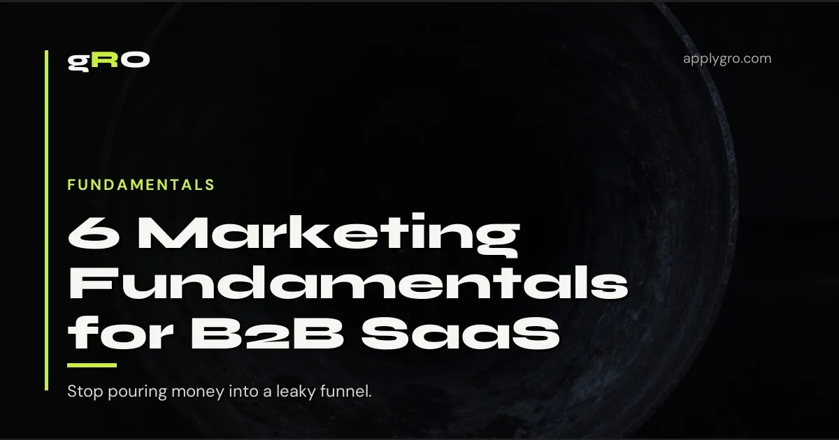 Stop Pouring Money Into a Leaky Bucket