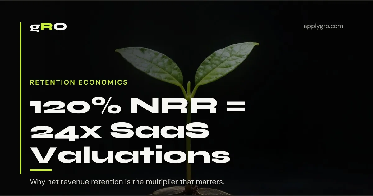 How 120% NRR SaaS Gets 24x Valuations