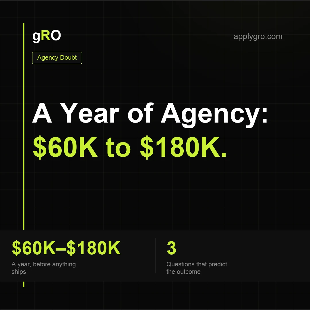 Is a Marketing Agency Worth It? The Math Nobody Selling One Will Do