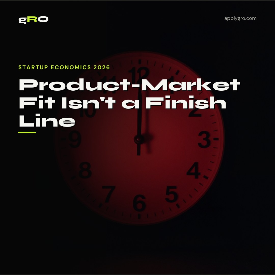 Product-Market Fit Isn't a Finish Line.