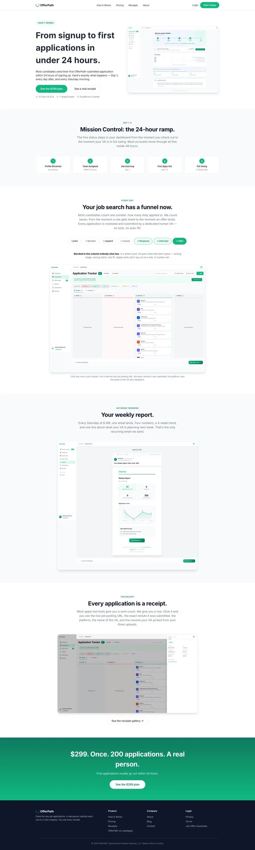 How It Works page