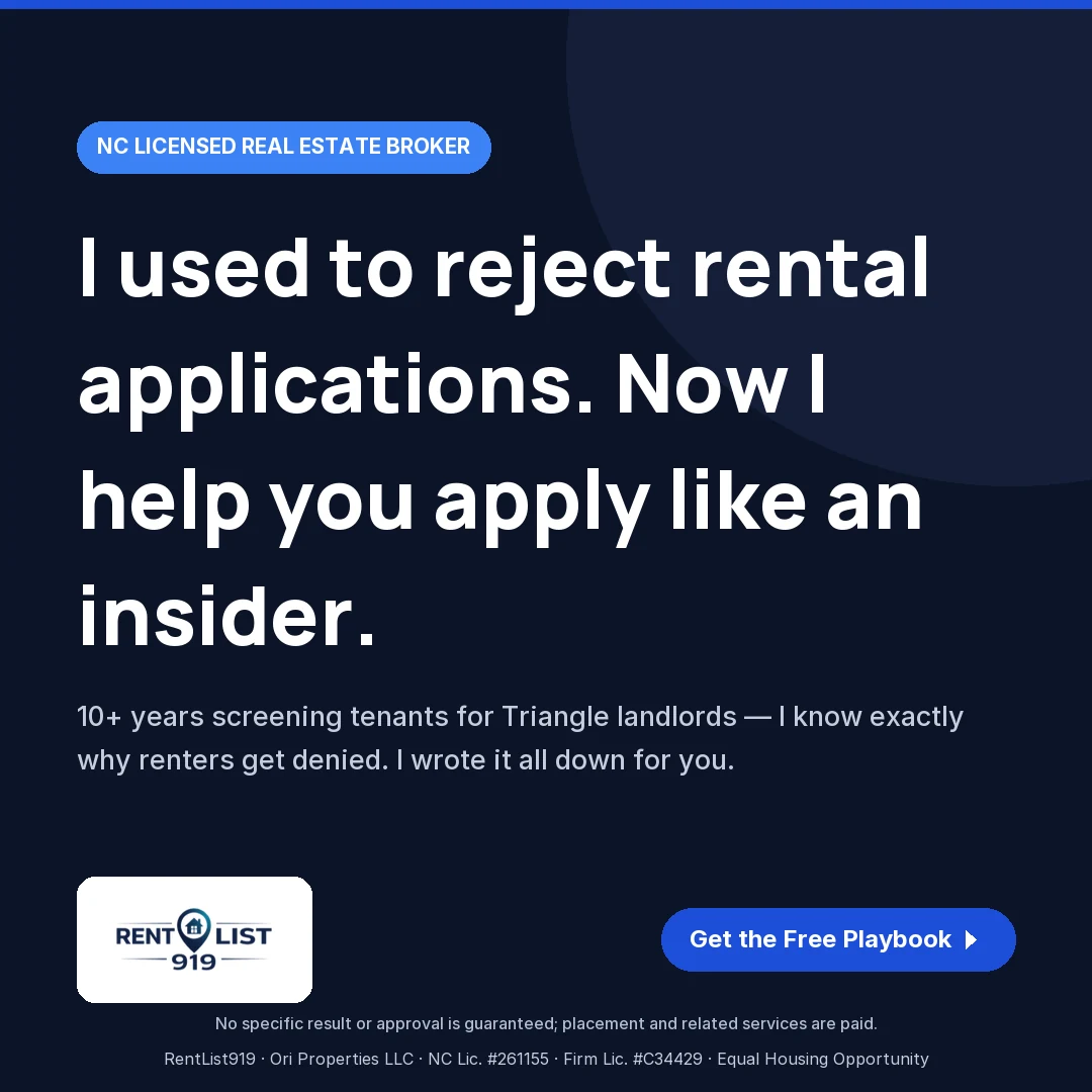 RentList919 ad creative