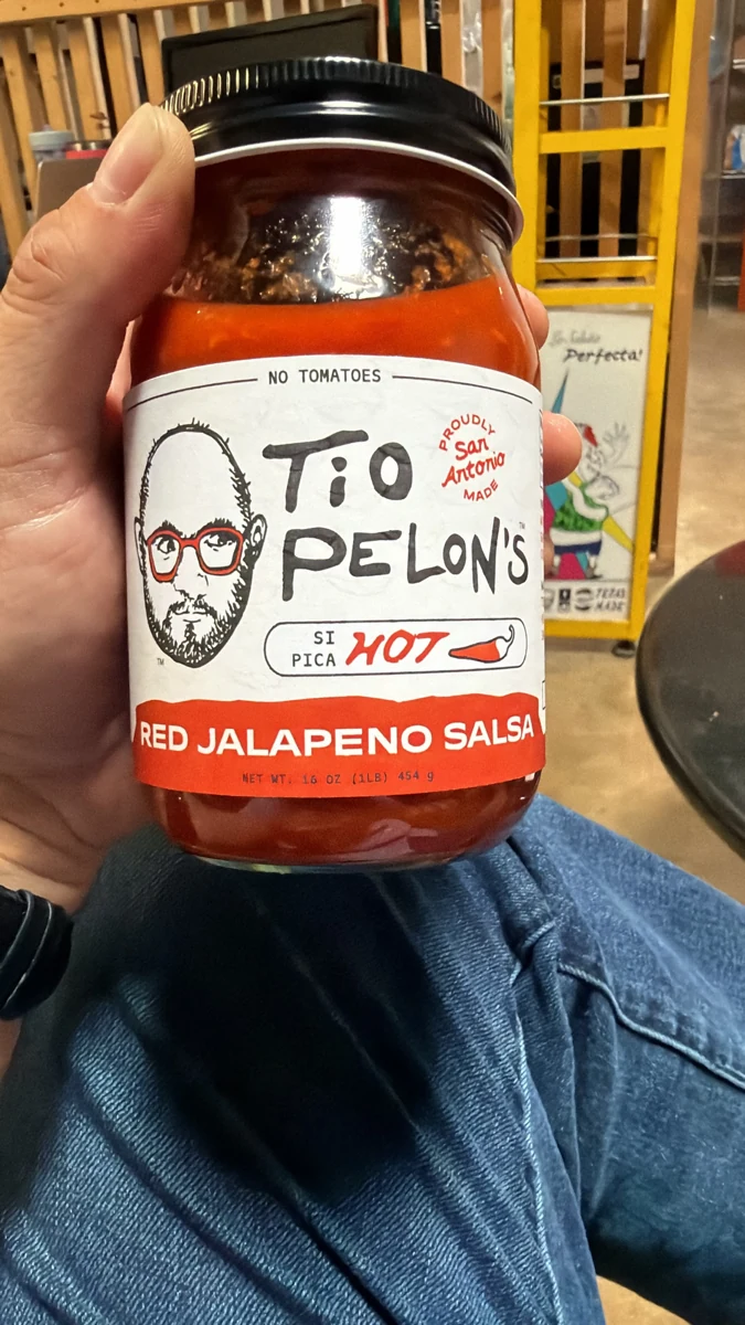Tio Pelon&rsquo;s Salsita Emma redesigned label